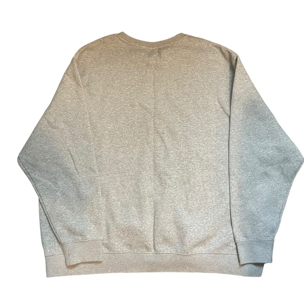 Nike Men's Classic Gray Crewneck Sweater - Picture 2 of 4